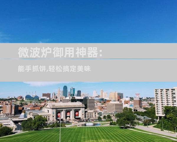 微波炉御用神器:能手抓饼,轻松搞定美味