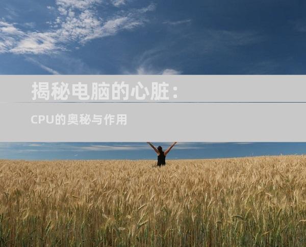 揭秘电脑的心脏：CPU的奥秘与作用